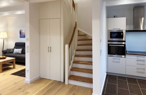 Wittduen Apartment | Neubau 2024: Die 3-zimmer-ferienhaushälfte Dünental (ca
