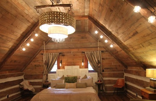 Groveoak Cabin | "New" 1800's Log Cabin Getaway Kennedy Cabin At High Falls Amazing Views