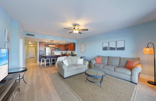 Panama City Beach Condo | New! 3BR, Laketown Wharf #212 -Low Floor