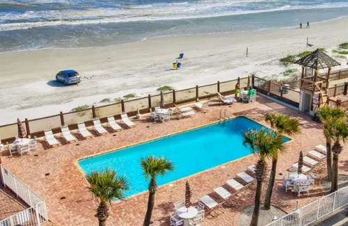 Bostwick Park Apartment | NEW Amazing Ocean Front Studio W/Private Balcony!