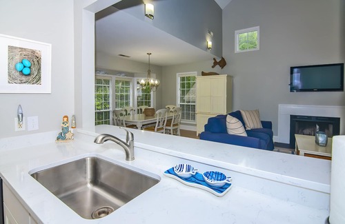 Bald Head Island Cottage | New avail alertnNo need for BHI Club Coastal magic- pool & breezy palm trees.