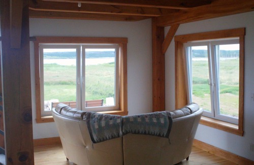 Cheticamp Cottage | New Beachfront Post+beam Cottage, Amazing Sunsets and Just Off Cabot Trail