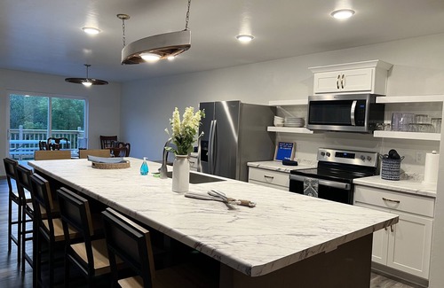 Fish Creek House | New! Beautiful newly built family home immersed in nature. Fish Creek, WI