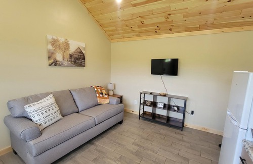 Oakland Cabin | NEW Cozy Cabin located in Oakland tucked away in a peaceful wooded scene.