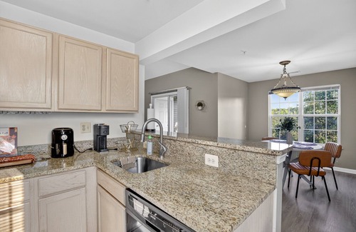 Owings Mills Condo | NEW! Cozy Pikesville Penthouse with Basketball Arcade