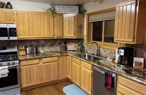 Angel Fire House | New Deck with upgrades to the Exterior! Check out summer Specials!