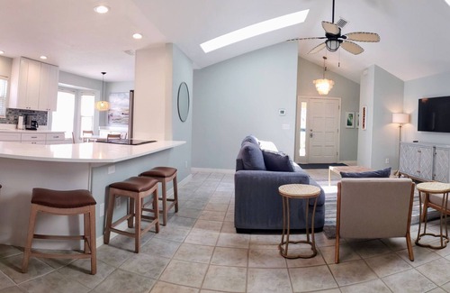Butler Beach House | New Heated Spa or Heated Pool! Beautiful Coastal Living Beach Retreat!