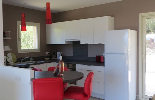 Belvedere-Campomoro House | New house panoramic sea view - 200m beach