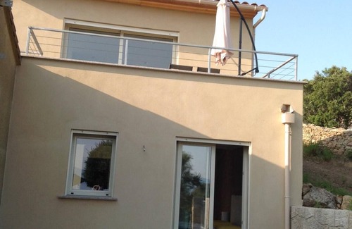 Belvedere-Campomoro House | New house panoramic sea view - 200m beach