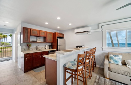 Wailua Condo | New! Kailani #213, Oceanfront, Sunrise and Moon Rise Views!