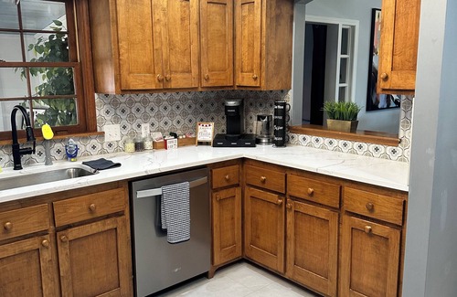 Wichita House | NEW Kitchen & Baths-Pool-Fire Pit-Hot Tub-Game Room-King Beds-Safe Neighborhood