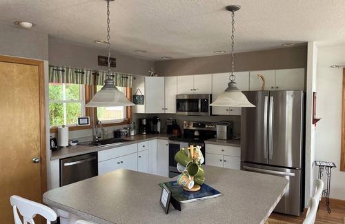 Colington Harbour Cottage | NEW LISTING: Breathtaking Waterfront Views w/Private Dock