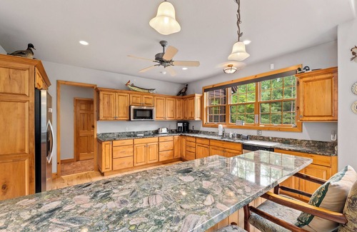 Manitowish Waters House | New Listing! Don’s Bay Estate | Lakefront Luxury - AC, Dock, Trails & FirePit