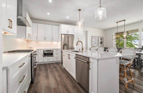 Lake Township Cottage | New Listing! Modern Luxury New Build Cottage on Crystal Lake