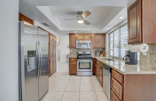 Sunrise Villa | New! Lush Villa w/Pool and King Bed Sleeps 10.