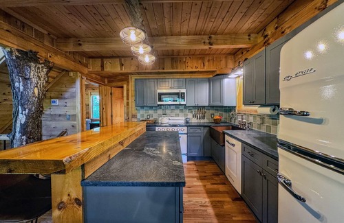 Logan Cabin | NEW! Luxe Dog-Friendly Cabin~Hot Tub~Game Room