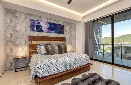 Alta Vista Apartment | New! Luxury 2bd 2ba Romantic Zone Largest Pool in PV Sea View Balcony