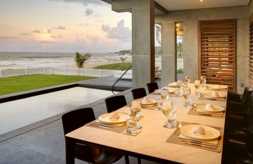Springfield Villa | New Luxury 5 Bedroom Beach Front Villa located on the east coast of Barbados