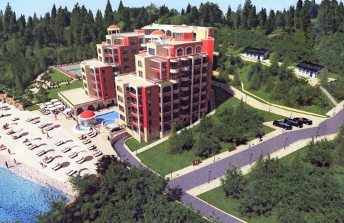 Nessebar Apartment | New luxury apartment directly on the private sandy beach in 4 star aparthotel