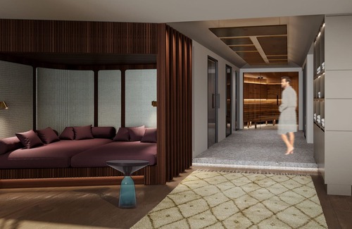 Brunico Apartment | New luxury apartment in a central location with pool, sauna and fitness