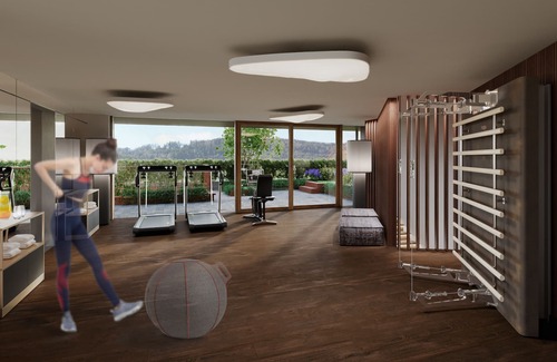 Brunico Apartment | New luxury apartment in a central location with pool, sauna and fitness