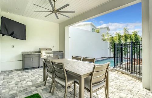 New Smyrna Beach House | New Luxury Duplex, Private Pool, Walk to Flagler