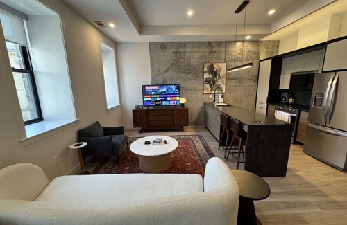 Downtown Halifax Apartment | NEW Mid-Century Modern 2B/1B