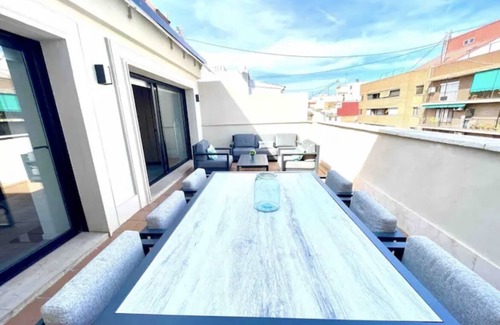 El Cabanyal Apartment | NEW Penthouse at Beach/Cabañal/2 beds/3 baths.nJust 5 minutes from the beach.