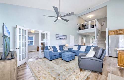 Ocean Isle Beach House | New Rental! Spacious 4-bedroom home in Ocean Isle Beach. 5 minute walk to beach!