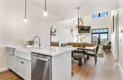 Egg Harbor Condo | Newly Built Condo w/pool, gym, hot tub- Poker table in loft area!
