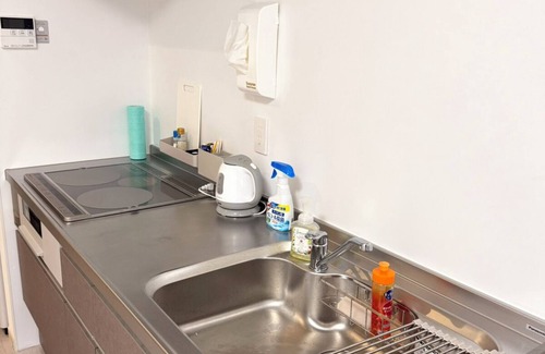 Kita House | Newly-built, single building for rent in Umeda-Tenjinbashi area, 3 min. walk from Osaka Station! Up to 8 people can stay! Walking space available, direct access from Kansai International Airport, plenty of amenities for women