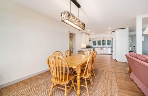 Lake Township House | Newly remodeled lake house with amazing views, dock, firepit & vibrant interior