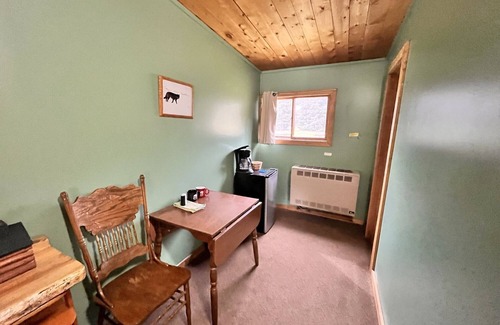 Cooke City-Silver Gate Apartment | Newly Remodeled Motel Room with 1 Queen Bed, Bathroom with shower. Full Kitchen. Situated close to the General Store in Silver Gate, MT