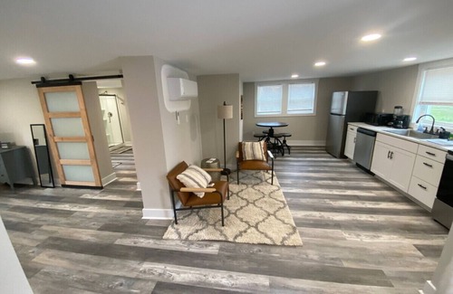 Lincolnton Apartment | Newly Renovated Lincolnton Rail Trail Downtown Apartment - Walk to Main St