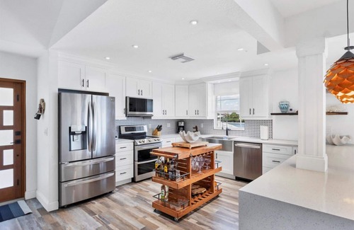 Cape Haze House | Newly renovated, Luxury 3 Bedroom pool home close to beach, private dock on Kettle Harbor.