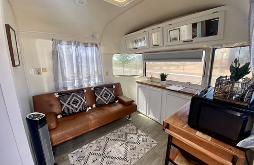 Pear Park House | Newly updated Airstream with modern amenities on the bank of the Colorado River.