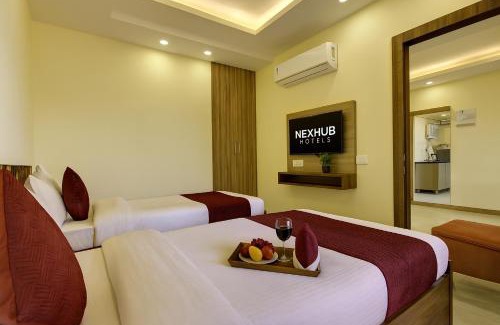 Gurugram Hotel | Nexhub Luxe57 1BHK- Golf Course Road