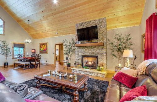 Ellijay House | Next Stop Heaven Game Room and Multiple Decks