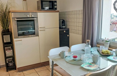 Osterode am Harz Apartment | Nice apartment for 4 guests with WIFI, TV, terrace, pets allowed and panoramic view