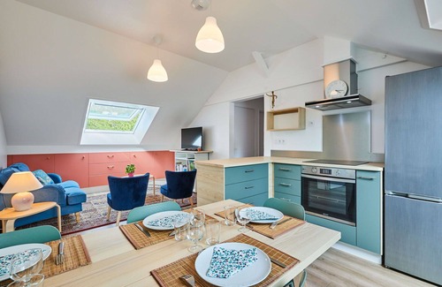 Croissanville Apartment | Nice apartment for 5 people with WIFI and parking