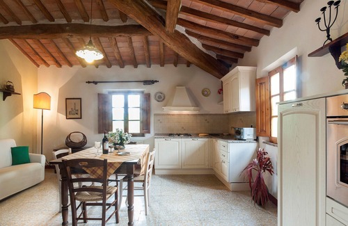 San Gimignano Apartment | Nice apartment for 4 guests with A/C, pool, WIFI, pets allowed and panoramic view