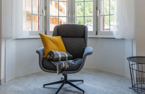 Saas-Balen Apartment | Nice apartment for 10 guests with WIFI, TV, balcony and pets allowed