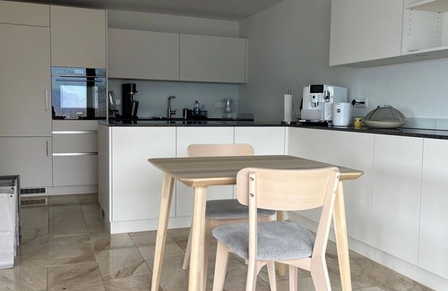Spiez Apartment | Nice apartment for 12 guests with WIFI, TV, balcony and pets allowed