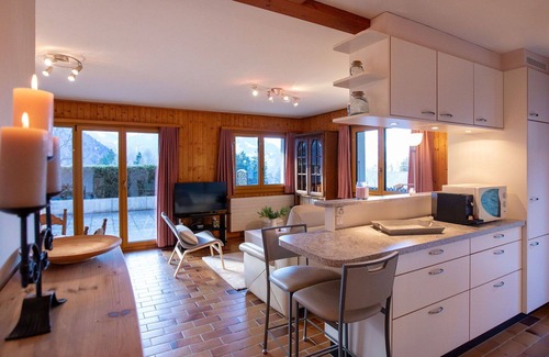 Barboleusaz Apartment | Nice apartment for 4 guests with WIFI, TV and terrace