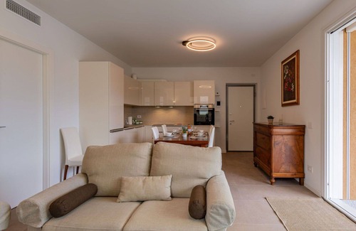 Consiglio di Rumo Apartment | Nice apartment for 4 guests with WIFI, pool, A/C, TV and balcony