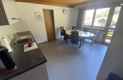 Saas-Balen Apartment | Nice apartment for 5 people with WIFI, TV and balcony