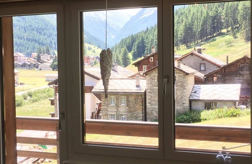 Saas-Balen Apartment | Nice apartment for 5 guests with WIFI, TV and balcony