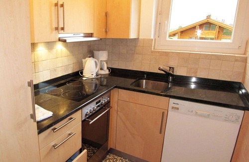 Saas-Fee Apartment | Nice apartment for 6 people with WIFI, TV and balcony