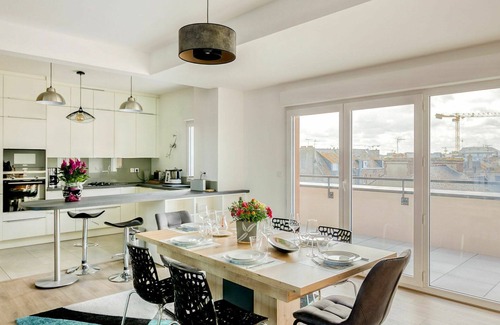 Rocabey - Alsace - Gare Apartment | Nice apartment for 6 guests with WIFI, TV and terrace