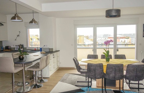 Rocabey - Alsace - Gare Apartment | Nice apartment for 6 guests with WIFI, TV and terrace